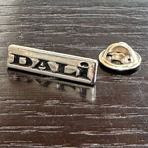 Vintage Dali Silver-tone Pin